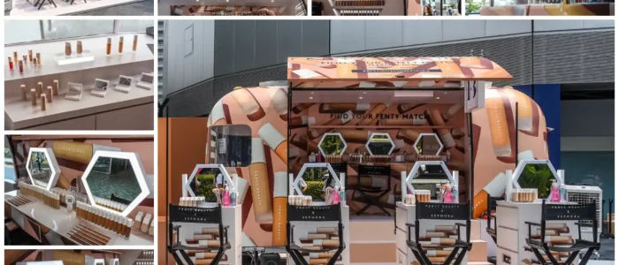 Airstream caravan mobile event space at Raffles City, Super Ice Cream Truck Singapore