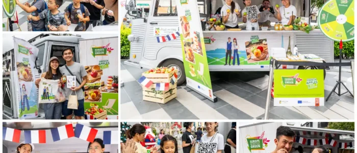 Citroen H French van product sampling, Super Ice Cream Truck Singapore